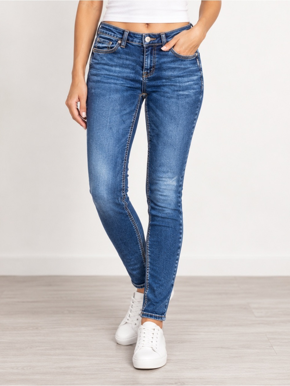 Silver Suki Mid Pencil Skinny Joga Jeans Women’s 27x31 Medium Wash Mid Rise